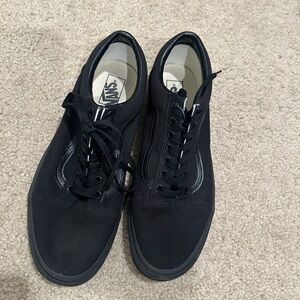 Black Men Vans 11.5